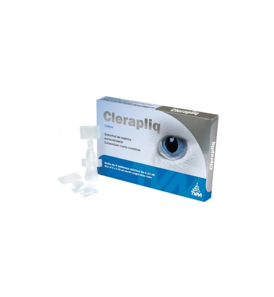 Clerapliq Oogdruppels - 5 Pipetten