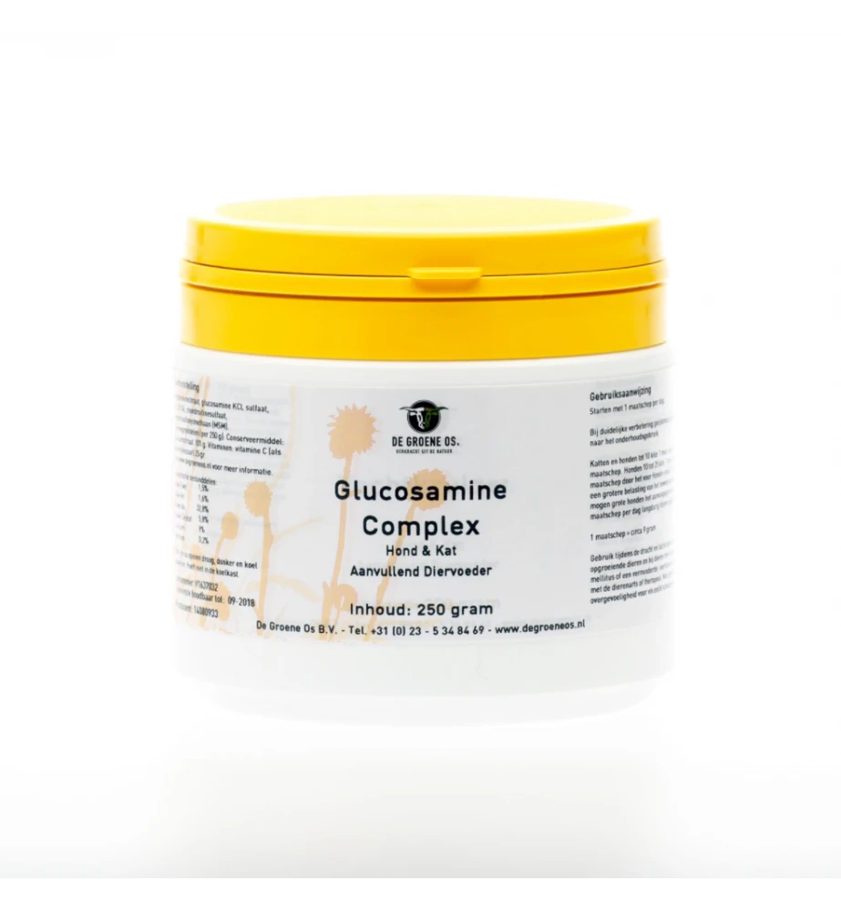 De Groene Os Glucosamine Complex - 250 Gram