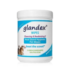 Glandex Cats & Dogs - 24 Wipes (doekjes)
